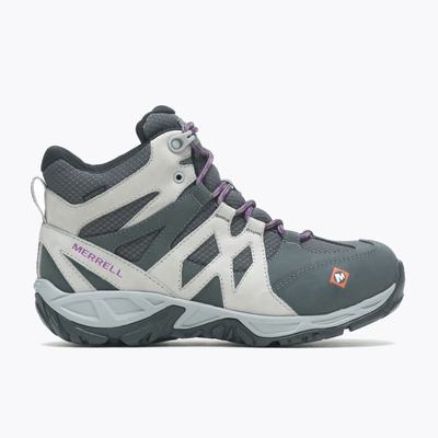 Merrell Siren Mid Waterproof Alloy Toe Arbetsskor Dam MörkGrå (SE184057)